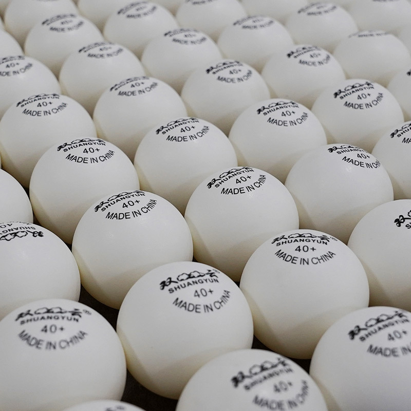 Table tennis new material 40 + high elastic amateur table tennis ball game durable training special ball manufacturer