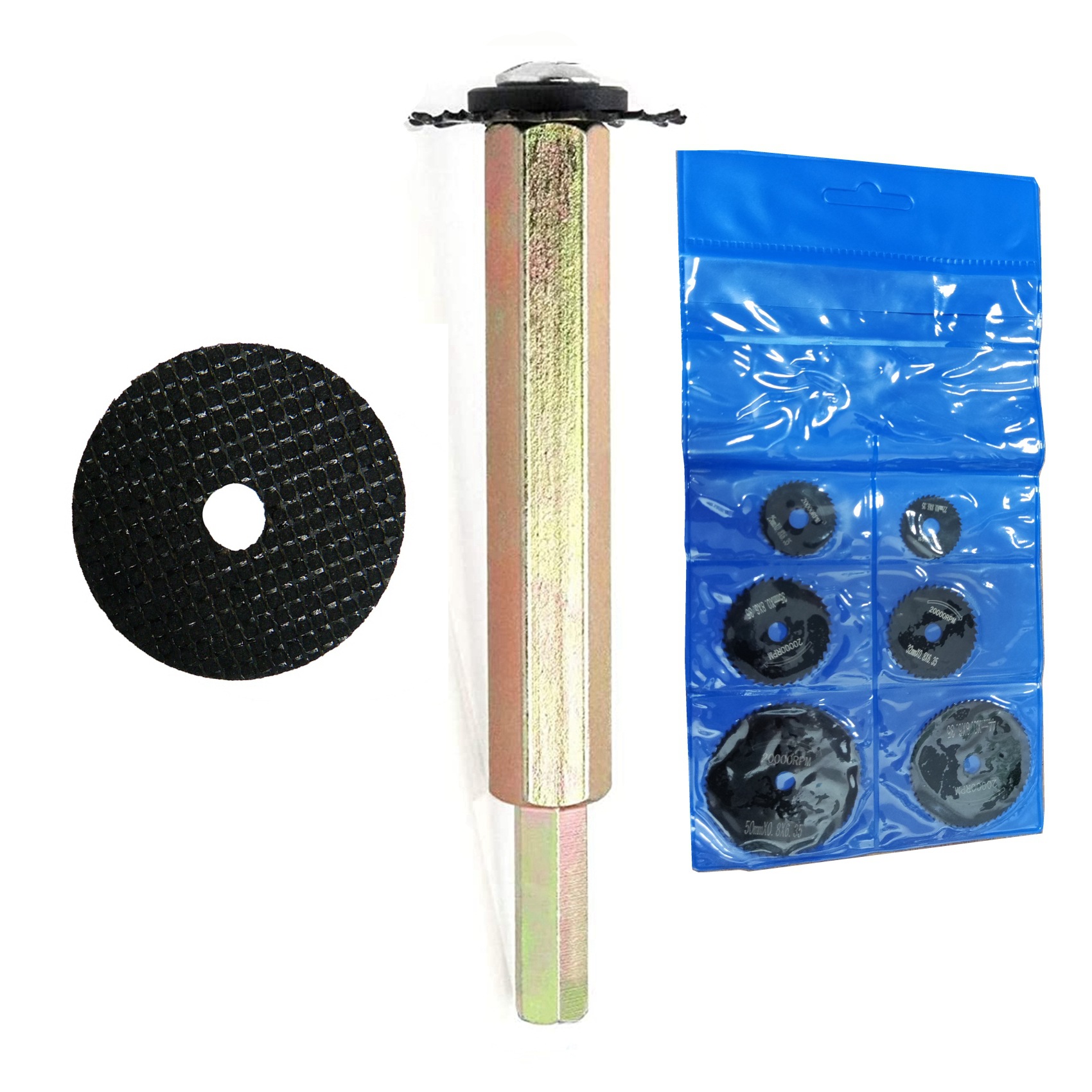 8件套手电钻转接杆PVC管切割器木材料切割锯片