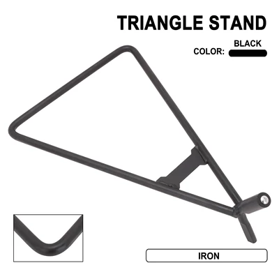 Suitable for most off-road motorcycles, universal triangular side stand, side support fixing bracket, repair bracket (Motorcycle General Parts)
