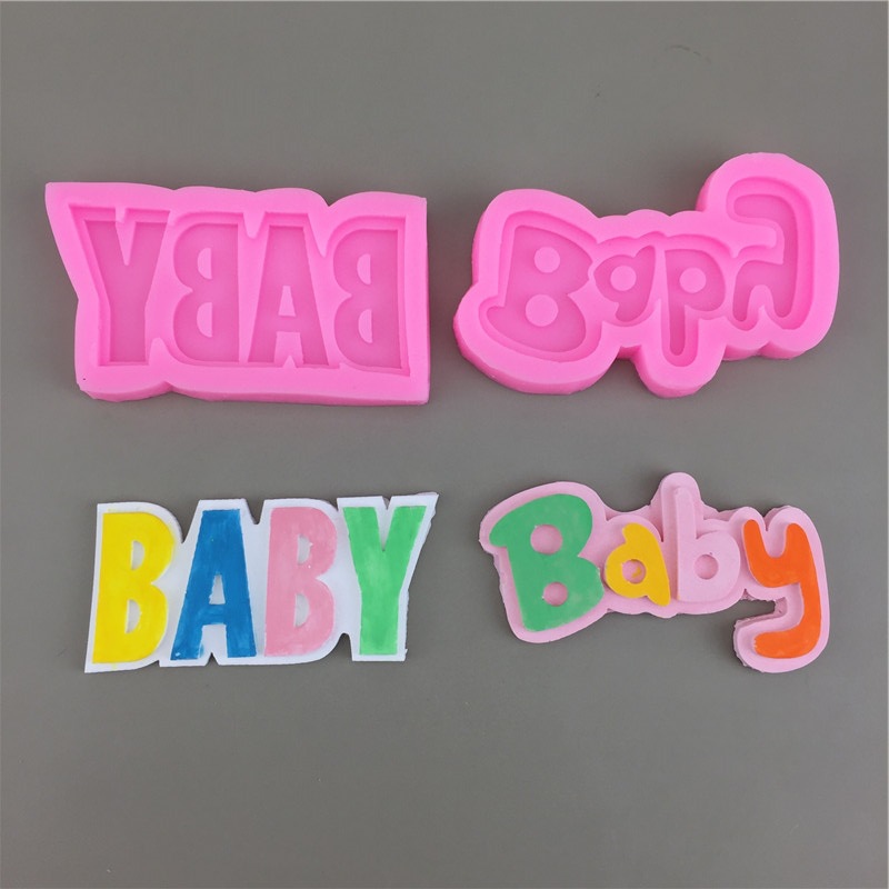 Детский день серии Baby Baby силиконовые формы для поворот сахара Шоколадное печенье торт декоративный инструмент торт