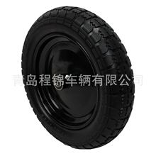 14.5*4.80/4.00-8 3.50/2.50独轮车轮胎 实心免充气工具车轮