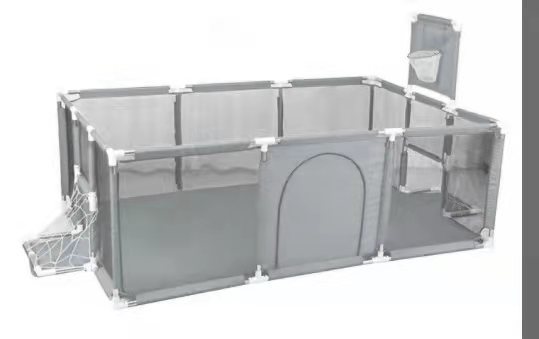 Corralito para bebés, valla de juegos para bebés, valla de juegos para el hogar, valla para niños, valla para piscina de pelotas para niños pequeños