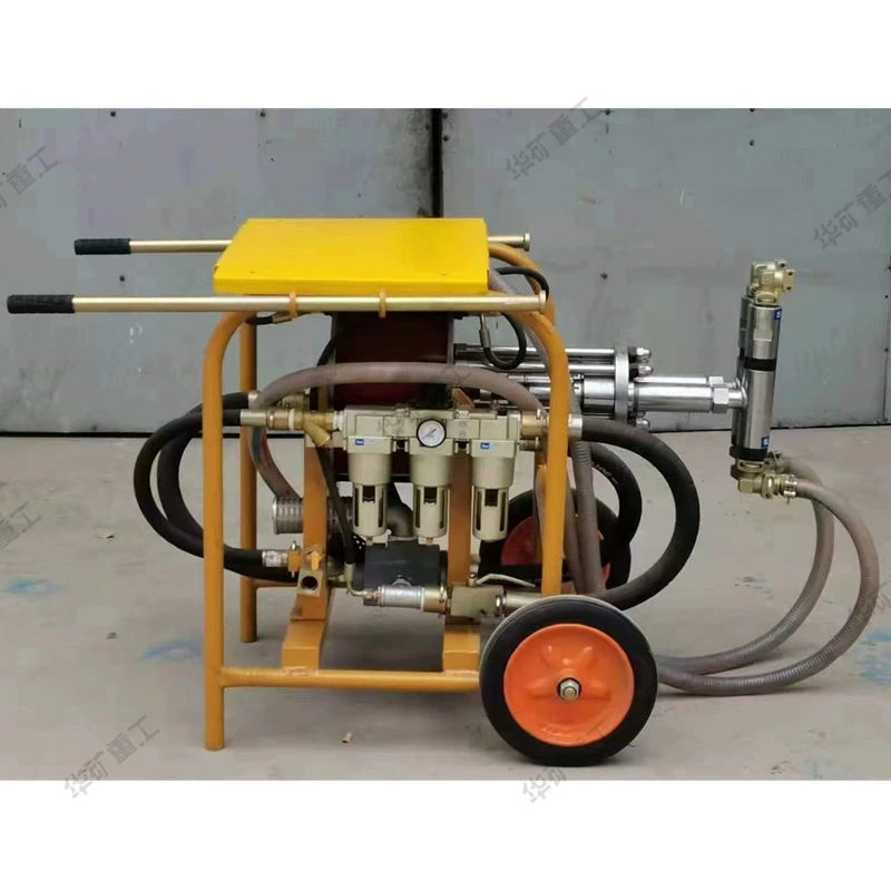 Мобильный удобный горный пневматический цементационный насос 1:1 синхронный цементационный насос 2ZBQ-40/11 горный пневматический цементационный насос