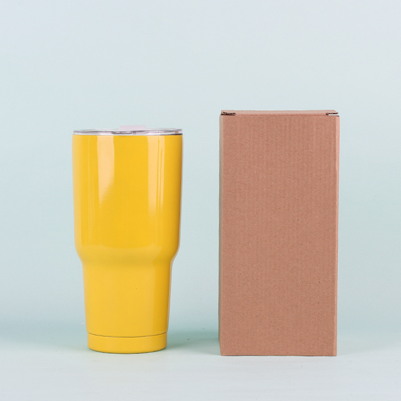 Suministre la taza portátil europea y americana del helado de 30oz 304 taza del aislamiento del vacío del coche taza de cerveza de la cola de la taza del coche de la custodia fría image 10