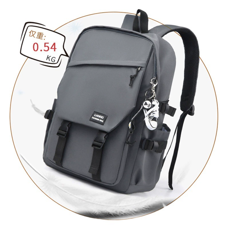 Школьная сумка, мужской повседневный дорожный рюкзак для студентов колледжа, мужской рюкзак, женская простая универсальная дорожная сумка для компьютера в Корейском стиле для женщин