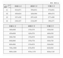 PHZ0批发简易前开启铝合金海报框电梯广告框架A3营业执照宣传画框