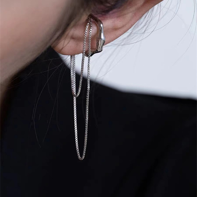 Fashion Simple Irregular Metal Ear Bone Clip display picture 1