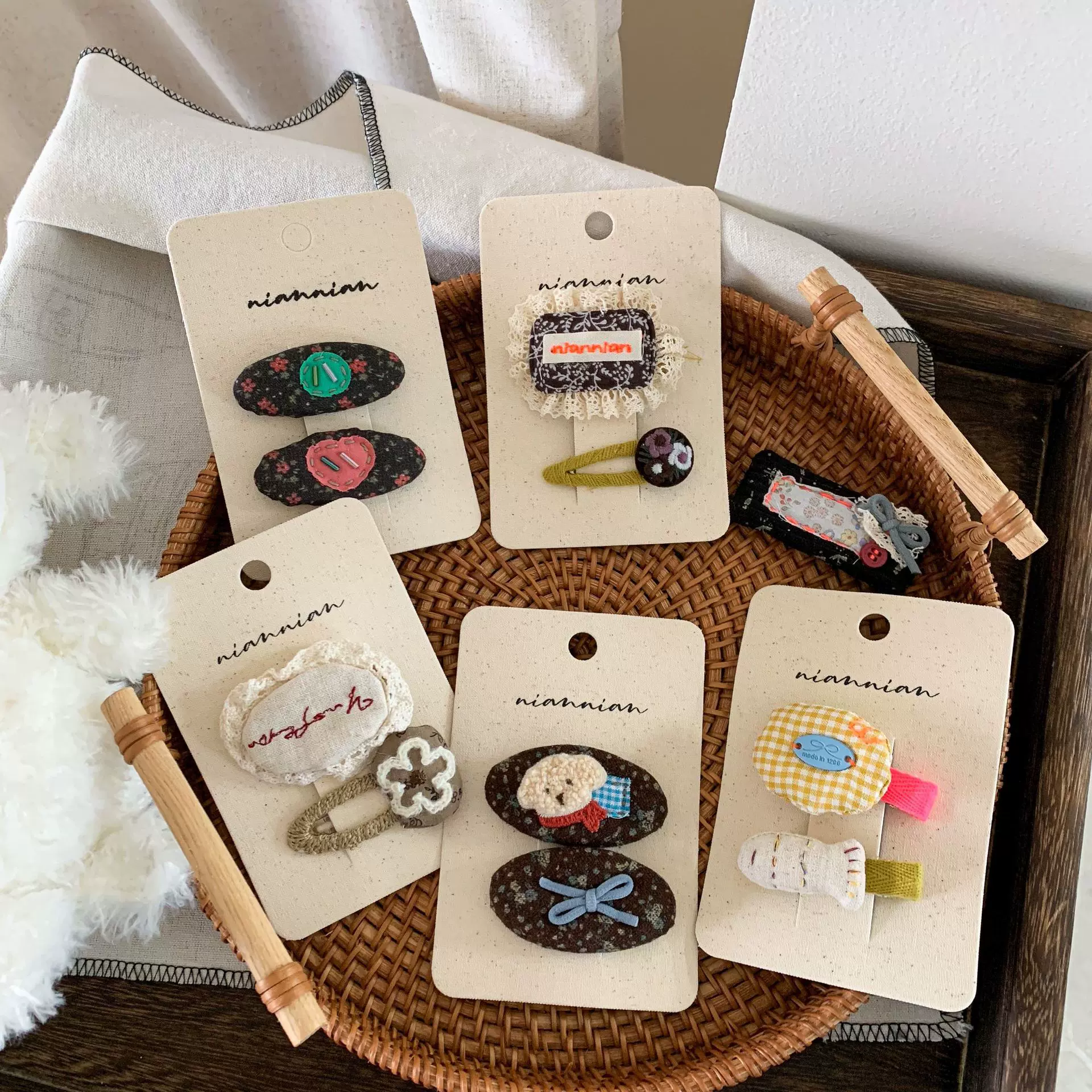 蔗梨童装女童发夹卡通2025新款儿童可爱刘海BB夹子女宝宝发卡发饰