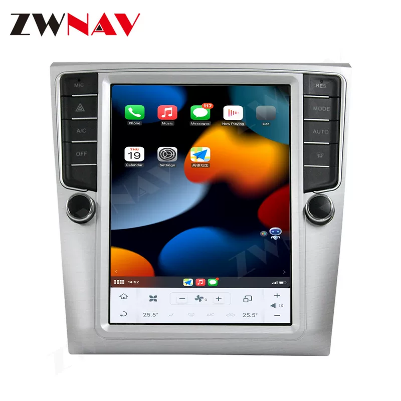 Suitable for Volkswagen Magotan CC old Magotan B7 central control large-screen display navigation modified Android vertical screen smart car machine
