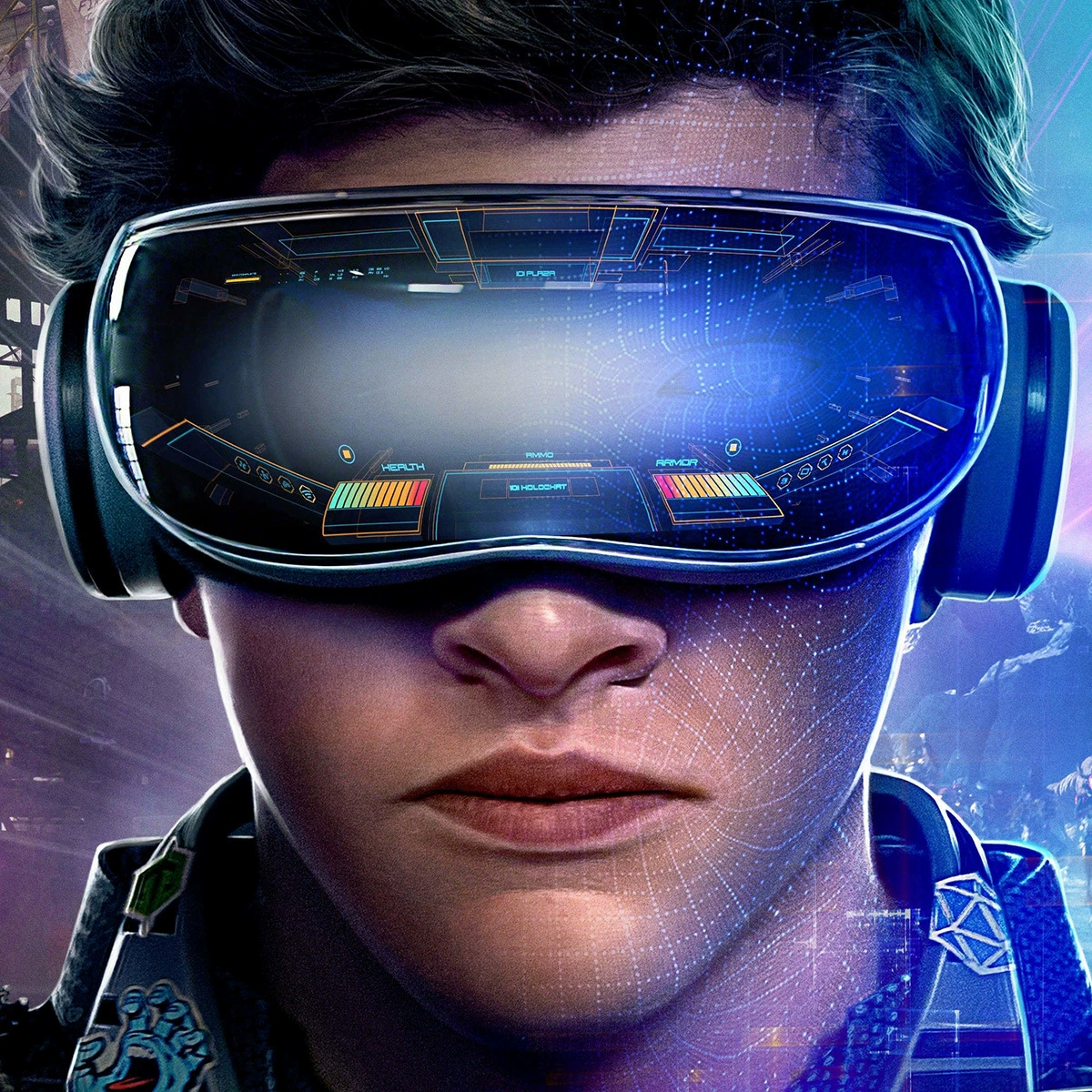 Фабричный spot OM419 №1 игрок Метавселенная Виртуальное оборудование VR Маска для лица с двойным отверстием и двойным слоем