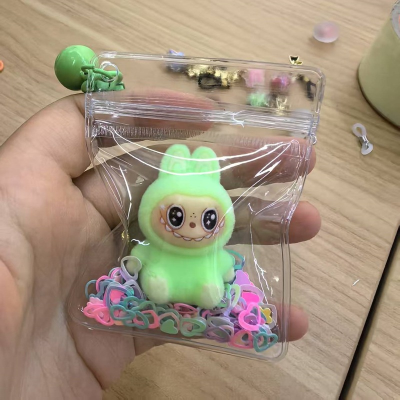 新しいラブウサギキーホルダー Douyin ライブラブウサギ人形バッグペンダントクリエイティブポケットペンダント|undefined