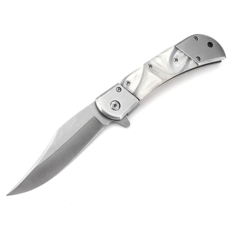 户外折刀 高硬度求生水果刀随身 便携刀具锋利防身小刀 求生折叠