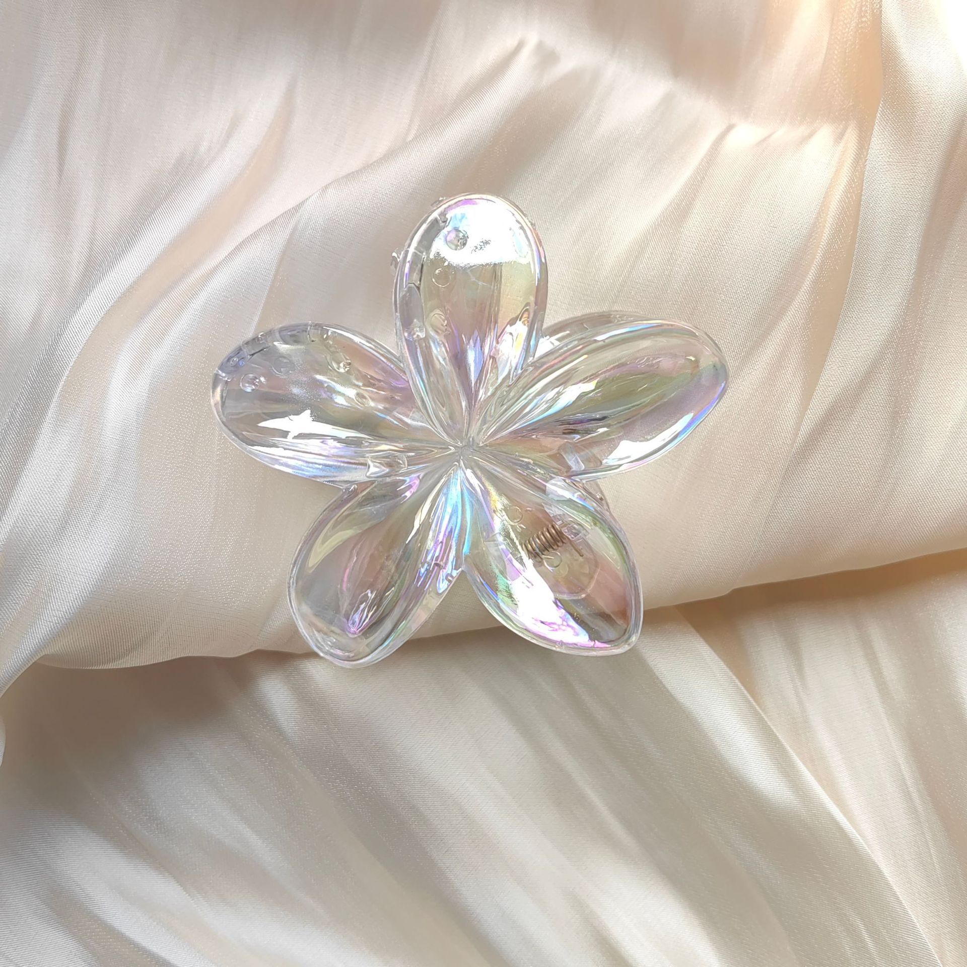 Women's Gender Simple Style Women's Plumeria Plastic Stoving Varnish Hair Clip
