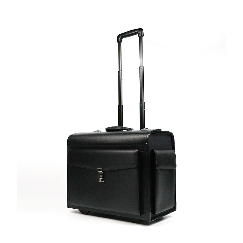 Guangzhou Baiyun Captain Trolley Suitcase Stewardess Flight Suitcase Train Attendant Suitcase Lawyer Business Boarding Suitcase Equipment Box