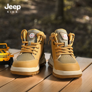 Jeep���Ճ�ͯ�R��ѥ�ﶬ�д�ͯ��ѥ2024�¿���ͯ6-12�q���SѥŮͯ