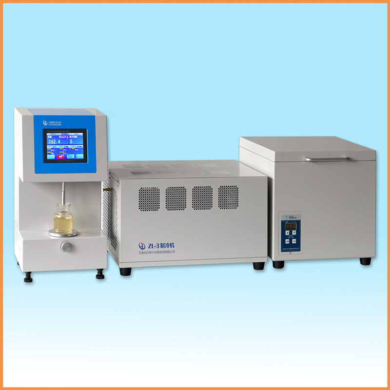 天津创兴JS-2C彩色触摸屏冻力测试系统 明胶凝冻强度测量仪