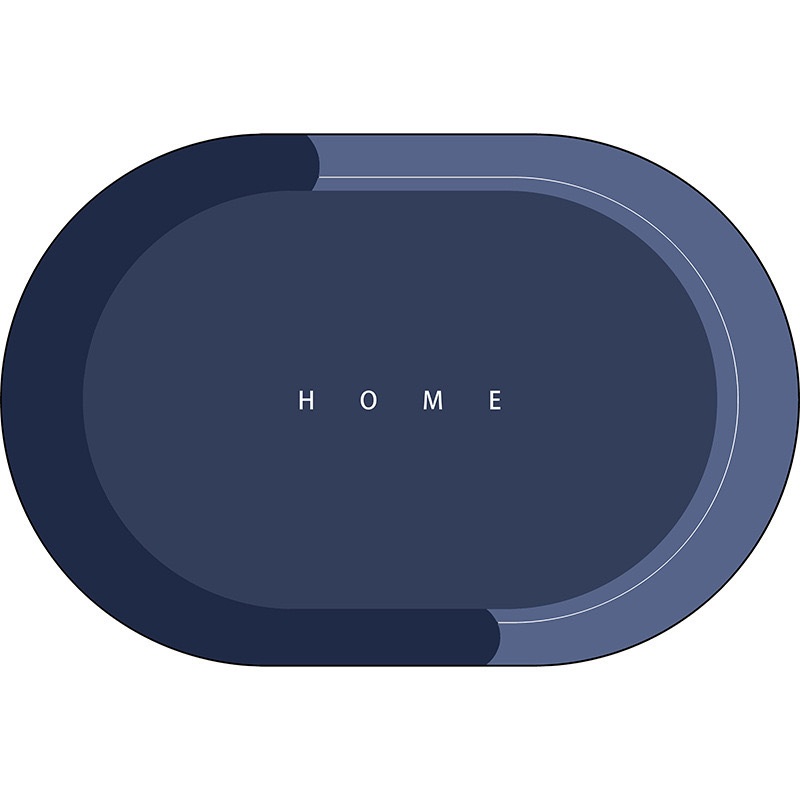 Alfombra de barro de diatomeas transfronteriza alfombra suave alfombra absorbente alfombra de baño alfombra de piso de baño antideslizante de secado rápido