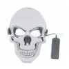 EL Lighting Wiring Skeleton Mask, LED Lighting Ghost Mask, Halloween Terror Festival Gift Prop