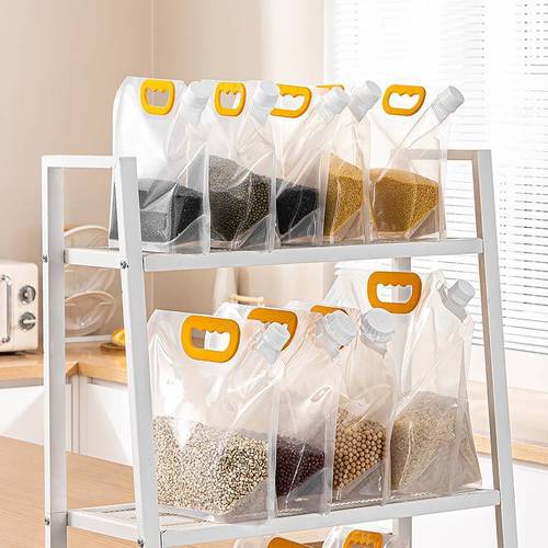 Five Grains Mixed Grain Storage Box Insect-Proof Rice Storage Jar Home Food Grade Sip Bag Grain Seal Wholesale