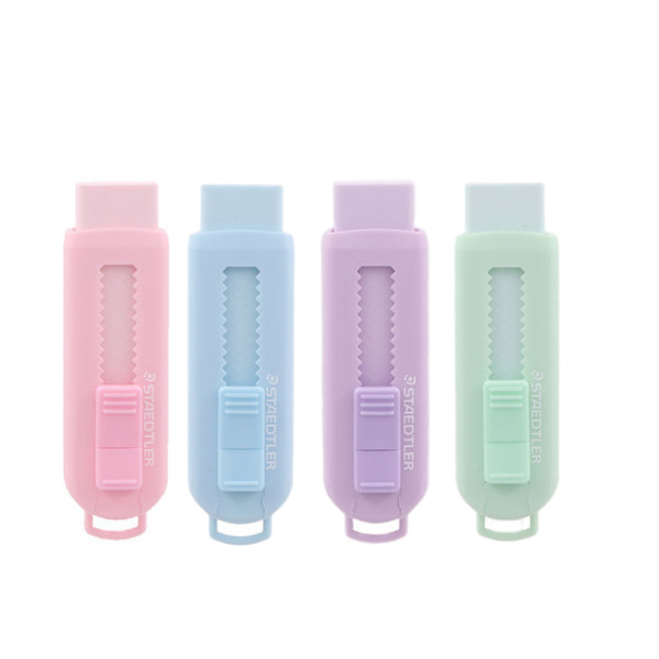 Alemán schidlou 525 PS1S Borrador de color sin PVC protección del medio ambiente retráctil push borrador recarga