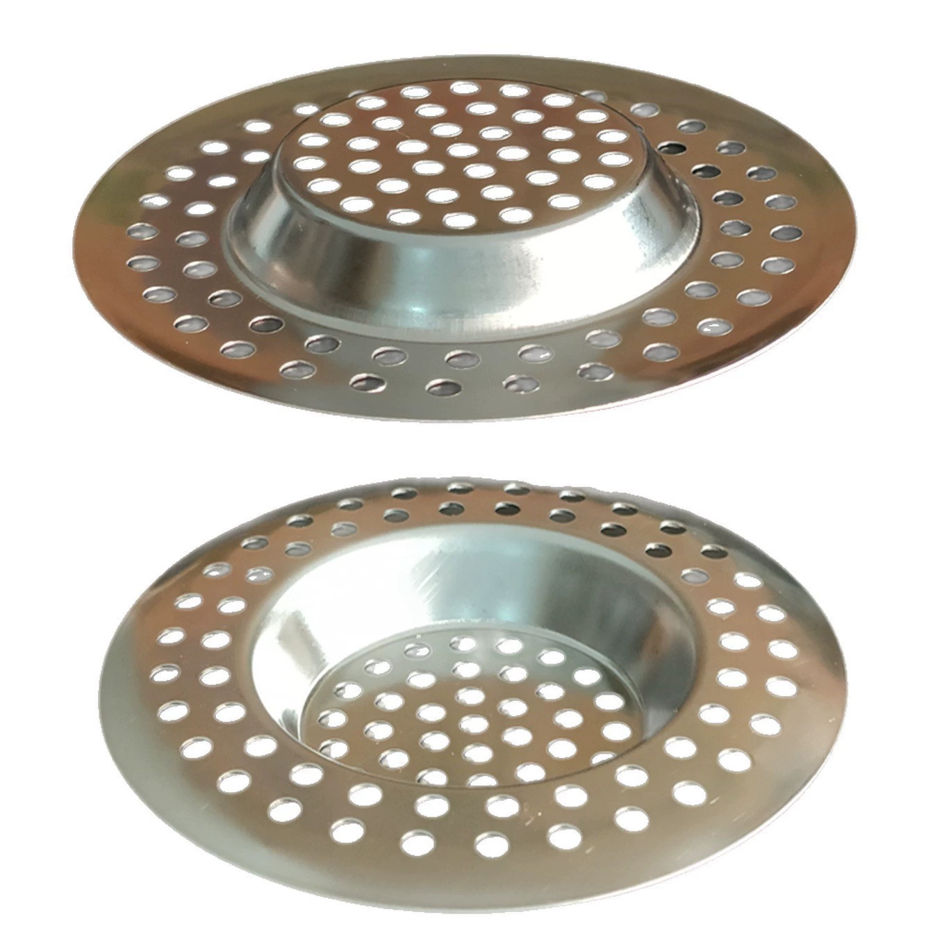 Сетчатый фильтр из нержавеющей стали для кухонных раковин, предотвращающий засорение, сетчатый фильтр для слива в ванной комнате