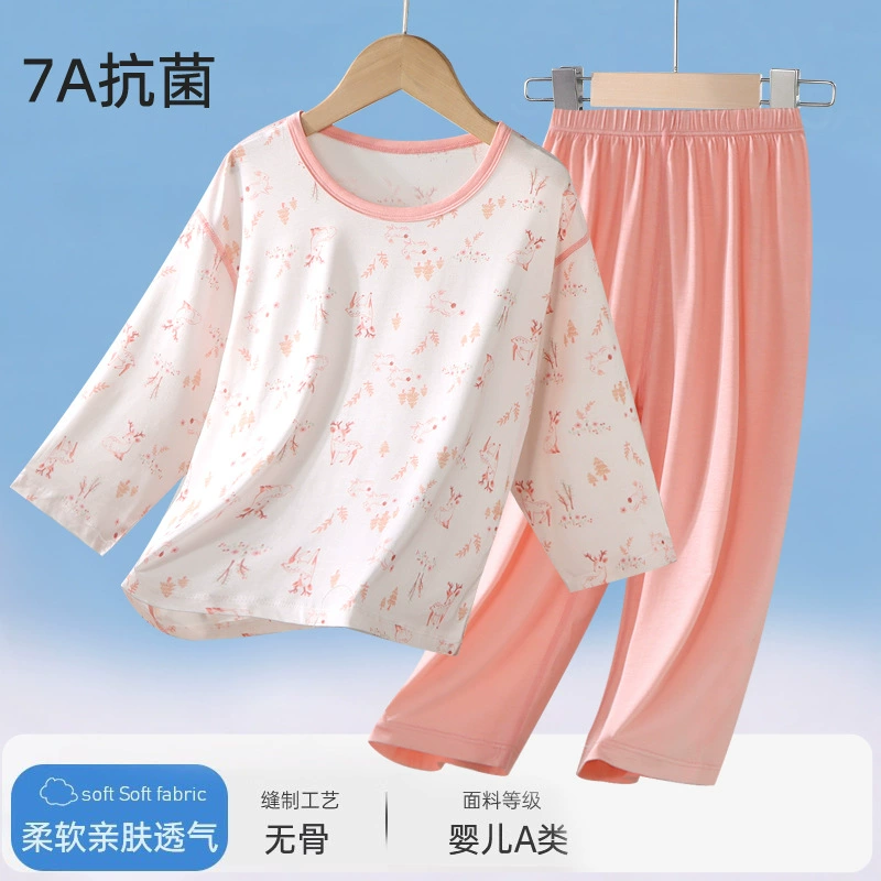 Детская летняя пижама для мальчиков, тонкий комплект, 2025 год, для подростков