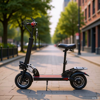 11inch Electric Scooter for Adults, Foldable Lithium Battery Transport Vehicle