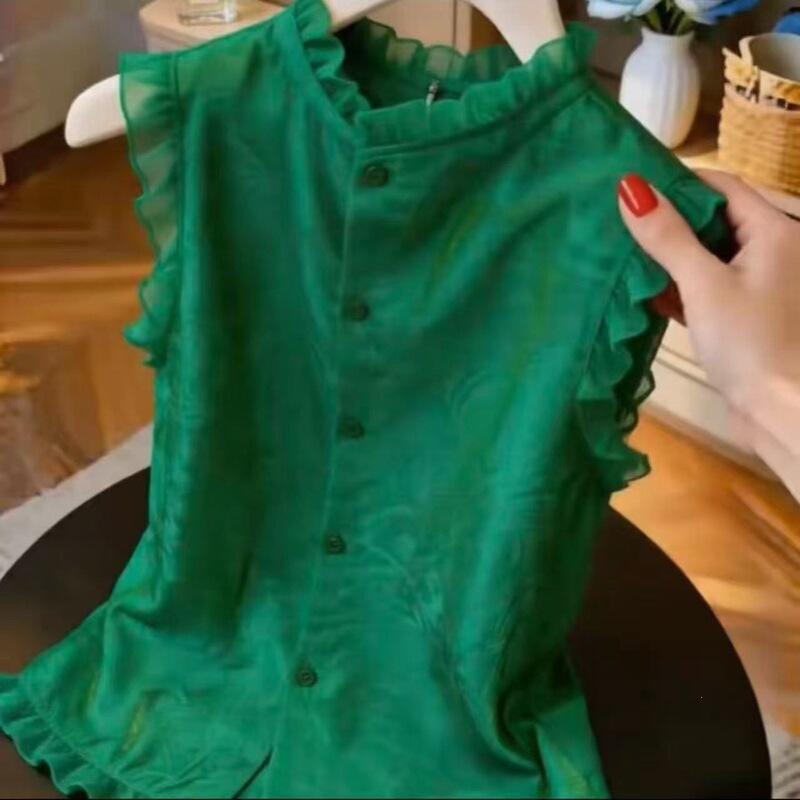 511 New Summer Style Printed New Chinese Style Shirt for Women, Loose Fit, Slimming, Versatile and Stylish 511 New Summer Style Printed New Chinese Style Shirt for Women, Loose Fit, Slimming, Versatile and Stylish