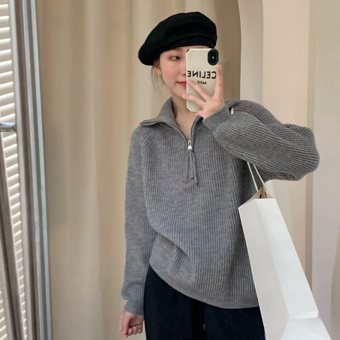 [퍼플 스타] 24 가을 · 겨울 사계절 그린 심플 한국 최고 여자 올매치 블랙 홍콩 스타일 레트로 얇은 한국 스타일 디자인 센스