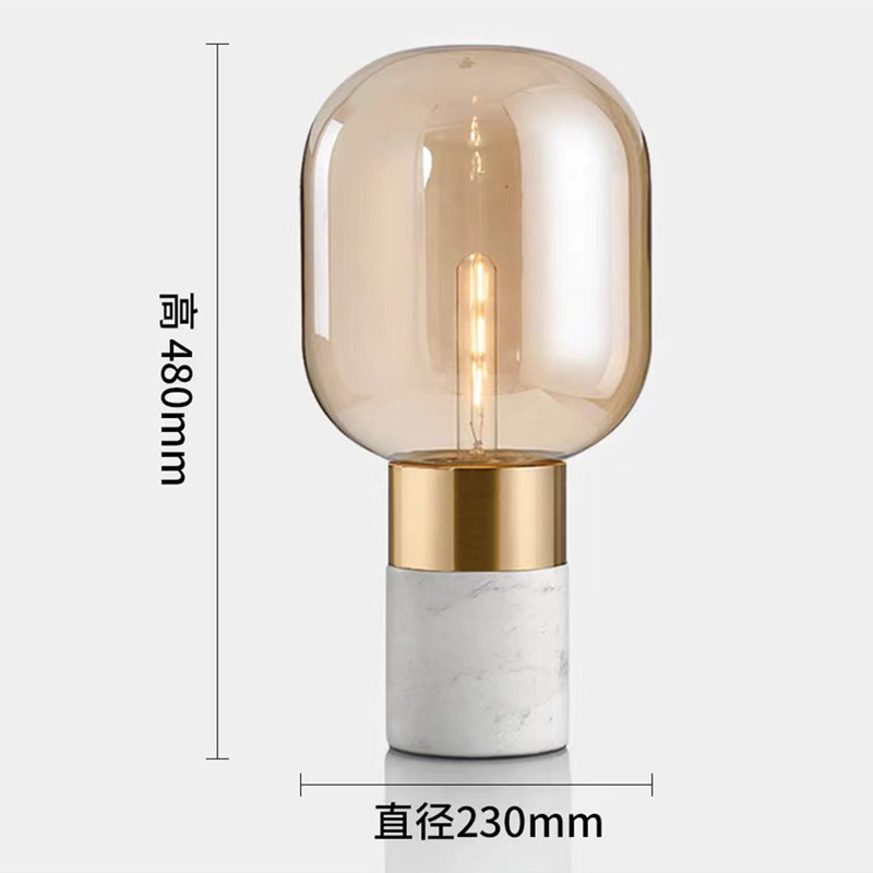 Lámpara de mesa de estudio creativa minimalista posmoderna de fábrica, modelo de diseñador de lujo ligero, lámpara de mesa de decoración de oficina