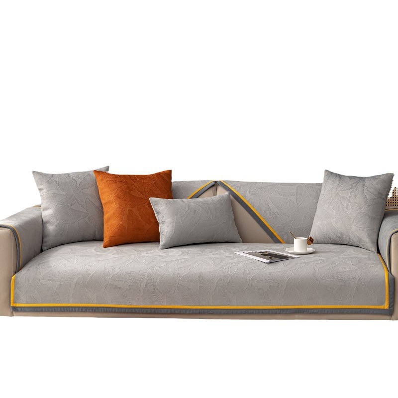 2024 New Ye Hai Cushion Dutch Velvet All-Season Non-Slip Nordic Style Light Luxury Full Cover Sofa_voghion.com