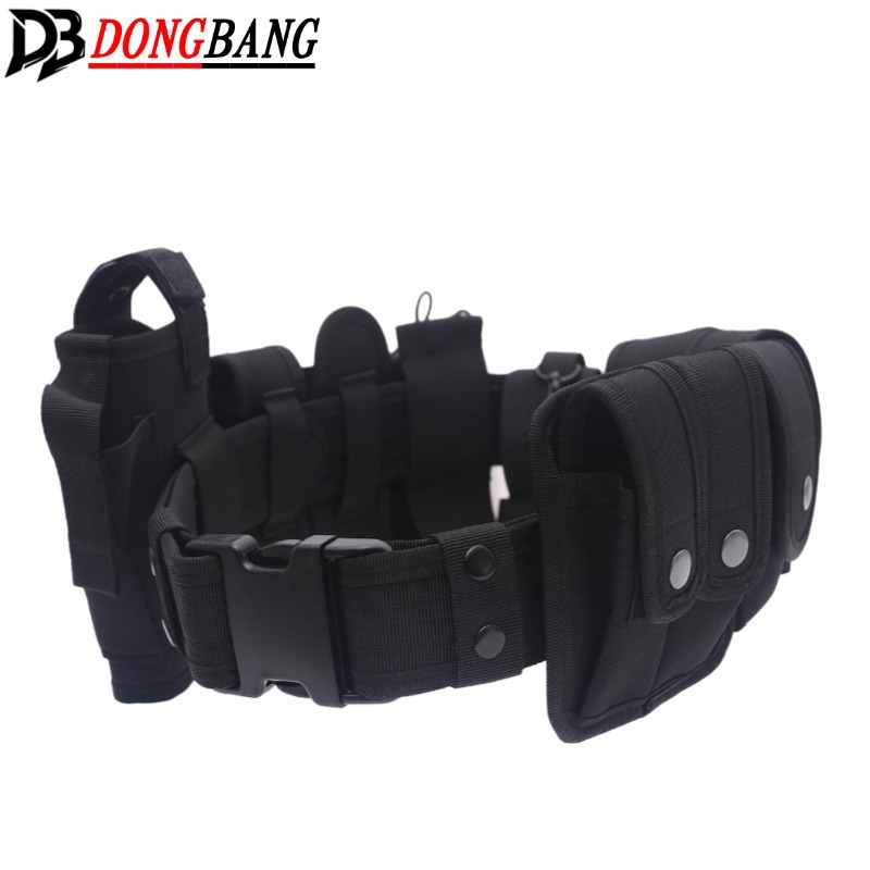 En stock cinturón táctico de diez piezas multifuncional MOLLE sello de la cintura Servicio Especial cinturón al aire libre ventiladores militares campo hebilla sello de la cintura