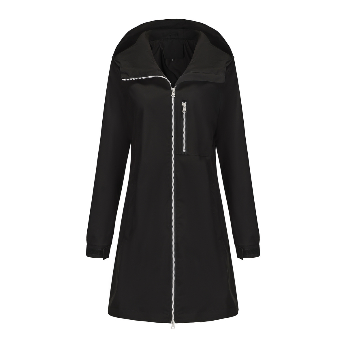 Vêtements pour femmes sports de plein air coupe-vent hydrofuge veste à capuche à manches longues pour femmes printemps et automne veste ample décontractée coupe-vent_voghion.com