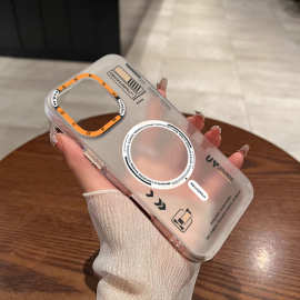 适用苹果iphone17pm手机壳16pro 15高级感13promax磁吸11手机壳套