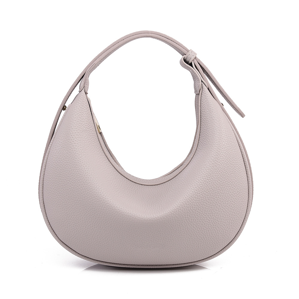 In-Stock New Niche Crescent-Shaped Women's Bag, Stylish and High-End Feel, Single-Shoulder Handbag, Three-Way Underarm Bag