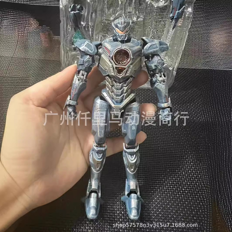 パシフィック・リム2 リベンジ・ローバー パシフィック・リム バトルダメージバージョン メカ可動モデル 箱入りフィギュア|undefined