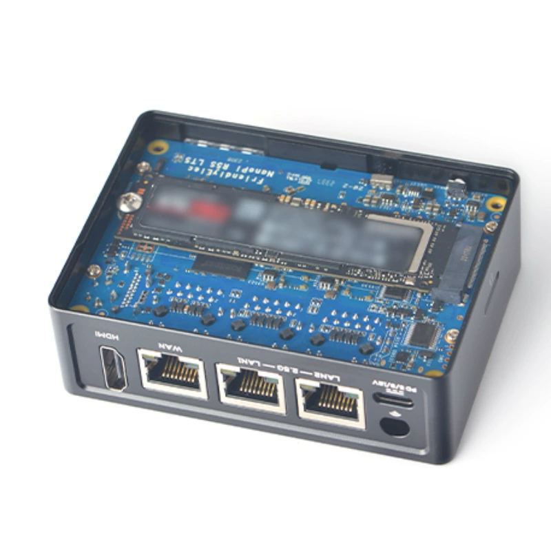 Нанопи R5s LTS двойной 2.5G+Гигабитная мини-плата развития, корпус из цельного металла CNC RK3568