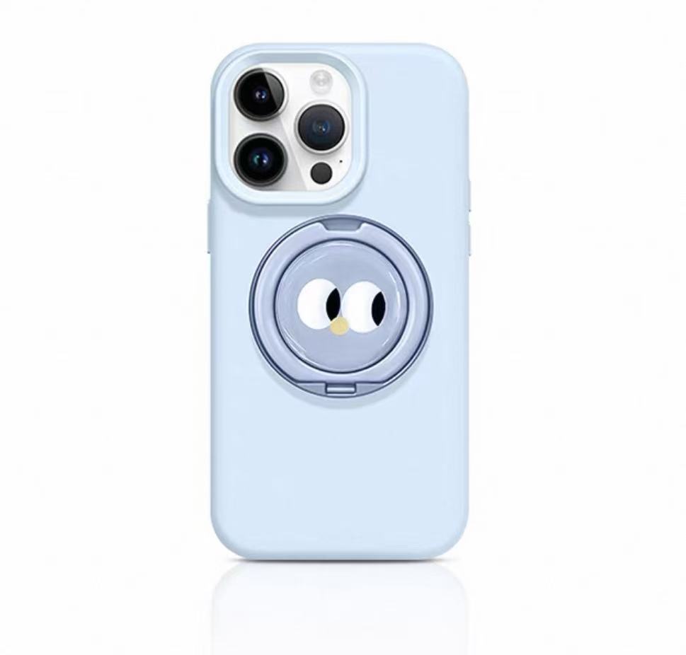 Smiley de color sólido simple soporte magnético para iphone15 Apple 16ProMax funda para teléfono móvil 13 nuevo estilo 14 mujer