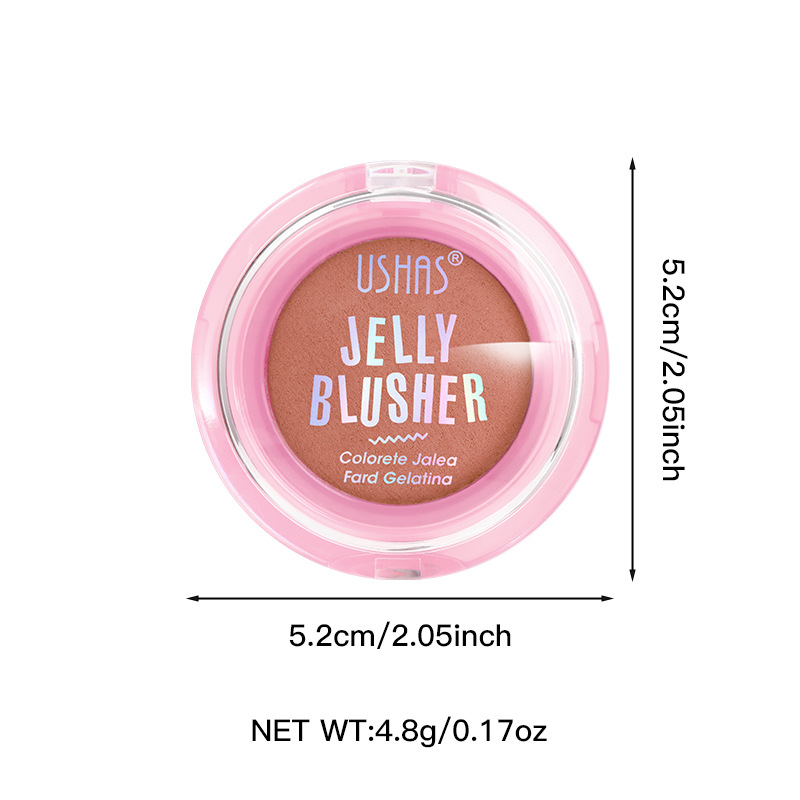 USHAS transfronterizo Europa y América Amazon Hot Sale Blush impermeable duradero vigor filamentoso rubber UF063A + B