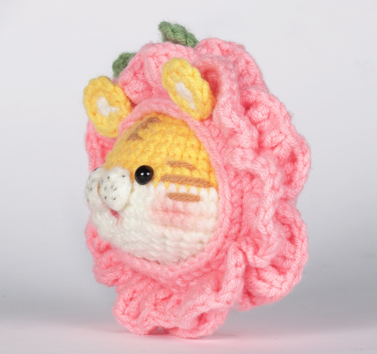 Manuel d'instructions en anglais Nouveau dessin animé fait à la main bricolage fil boule crochet matériel paquet tricot cadeau ornements_voghion.com