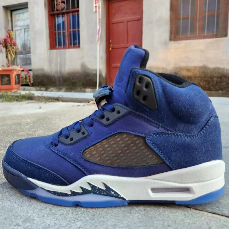 Putian Shoes AJ5 Cross -border International Flight White Orange Rabbit Alaries White Blue Bulls Oli Red Yellow Duck 5 basketball shoes