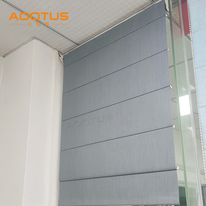 Lifting Roman curtain track accessories, tailor-free vertical rod keel, aluminum alloy vertical weight aluminum sheet and aluminum strip wholesale