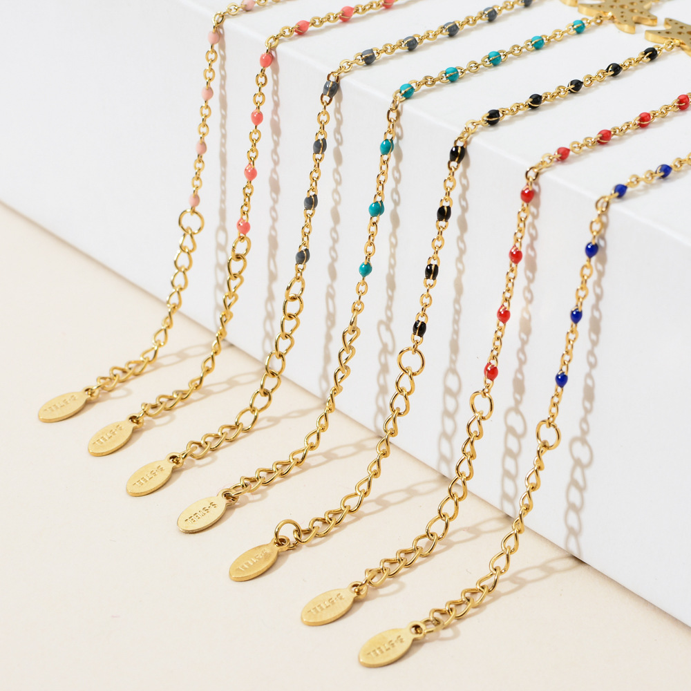 Starfish Casual Simple Style Stainless Steel Bracelets In Bulk display picture 5