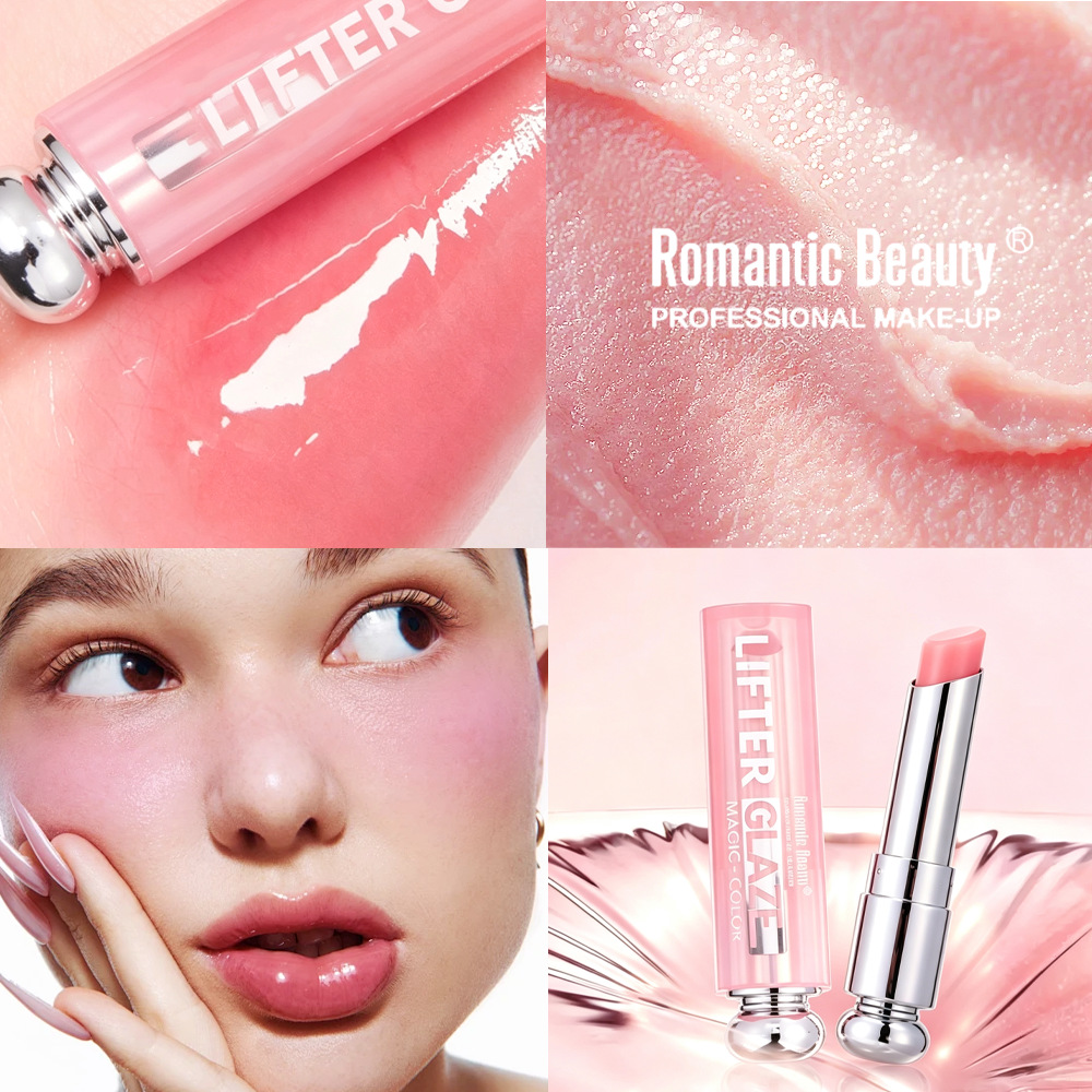 Transfronterizo color lipstick humectante lubricante lubricante espejo lubricante no grasa esmalte labial de color cosmético