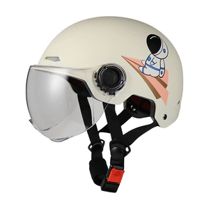 3C standard motorcycle quality electric vehicle helmet, breathable, adjustable