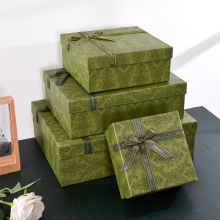 现货复古伴手礼盒精美生日礼盒创意结婚礼物盒繁华圣诞礼品包装盒