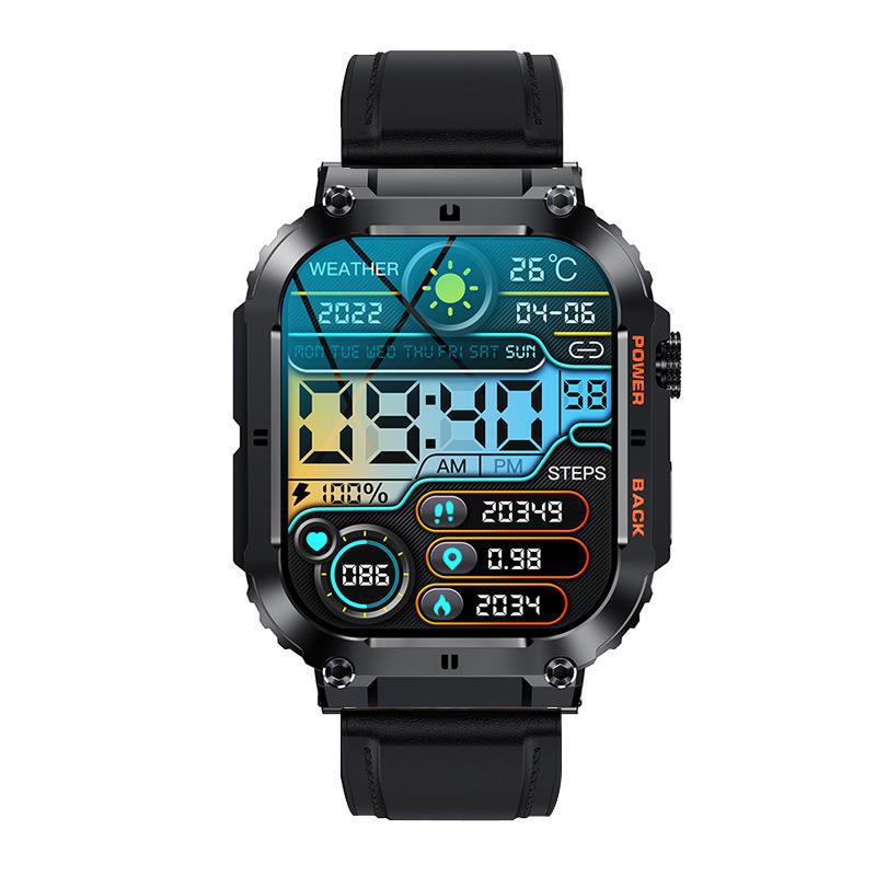 Nueva K57PRO llamada reloj inteligente música clima 1,96 pulgadas ritmo cardíaco presión arterial oxígeno en la sangre k57 fábrica