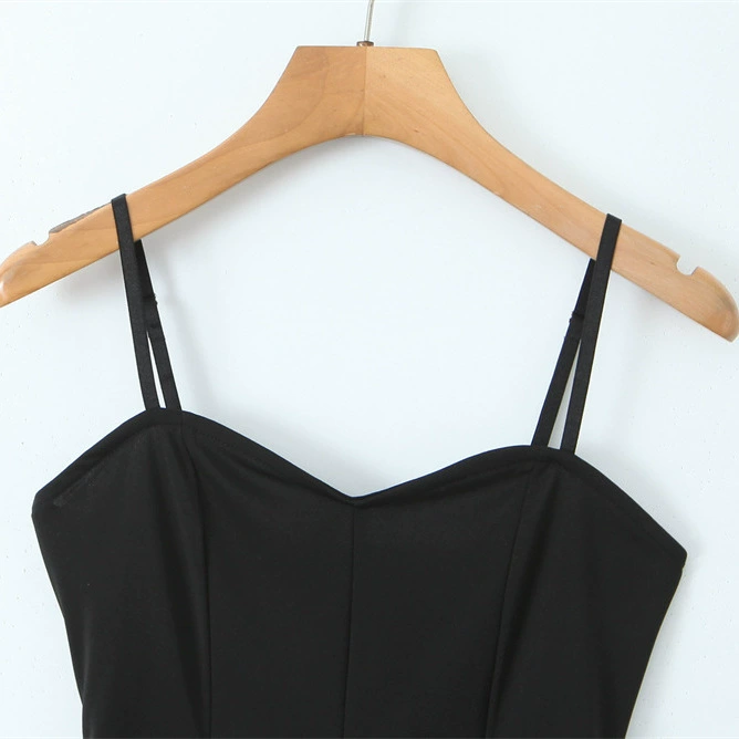 Сексуальный моноконтейнер? (overall) общий костюм, V-образный вырез, европейский стиль, без спинки