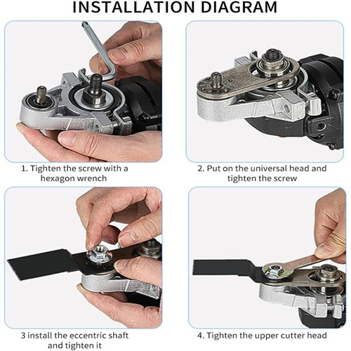 Angle grinder, universal treasure woodworking tool collection, multi-functional electric trimming machine, cutting machine, conversion head slotter