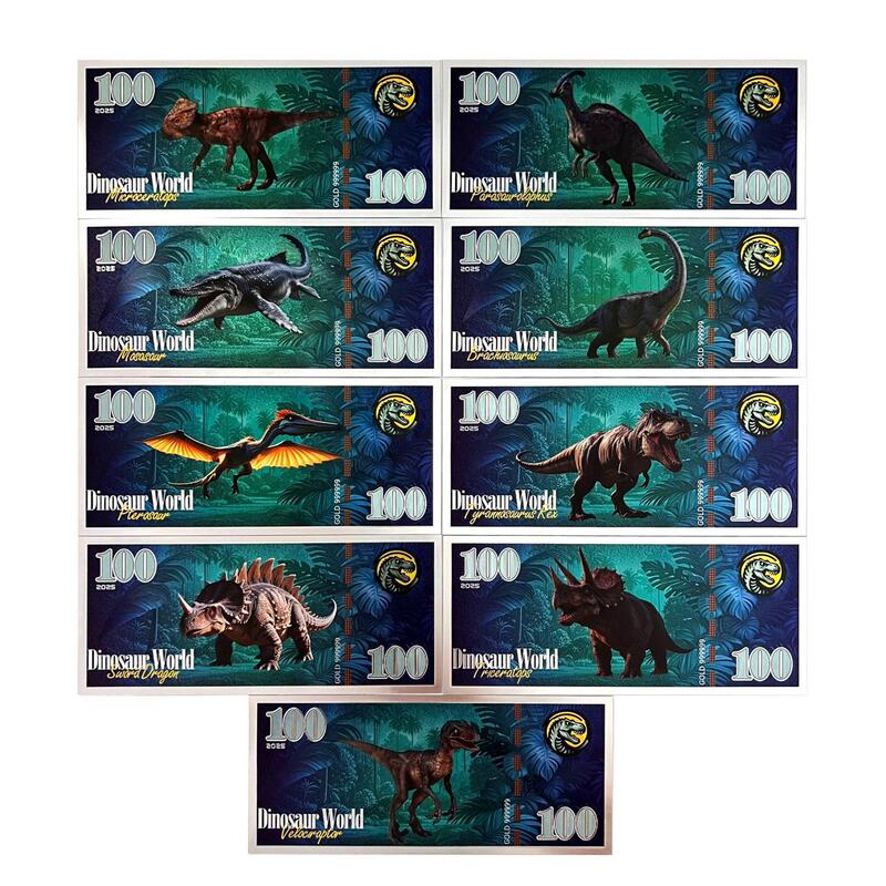 Dinosaur Avatar, Caribbean Alien, Ichigo, Titanic, Finding Nemo, Commemorative Banknotes
